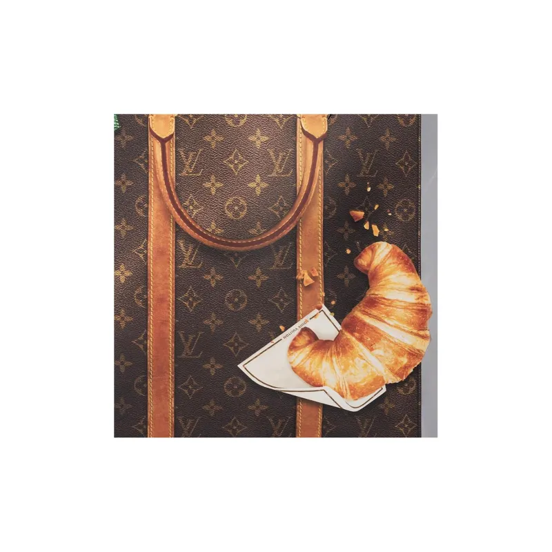 LOUIS VUITTON Freezer Sac Plat Silver-2