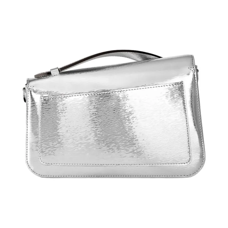 LOUIS VUITTON Monceau Cow Leather Monsoon Bag Shoulder Bag Crossbody Bag Regular Men's Silver-2
