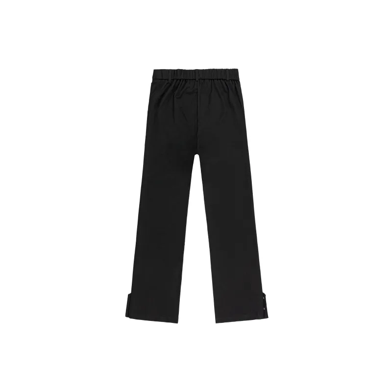 XINYINSU Casual Pants Unisex Black-1