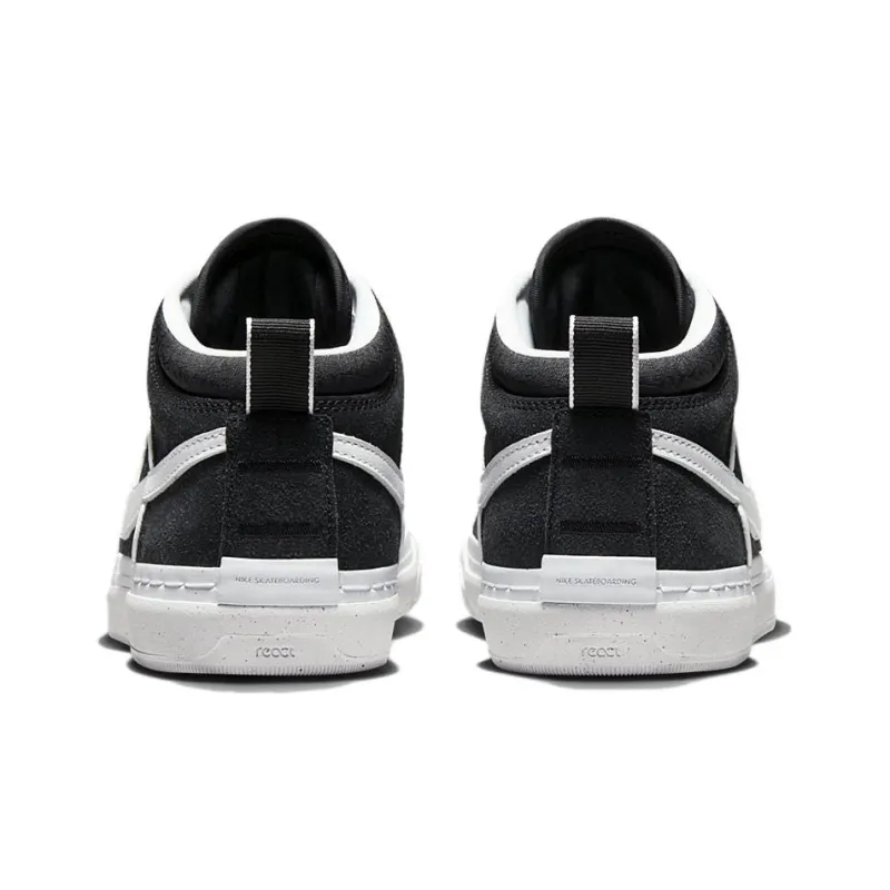 Nike SB React Leo Black White-4