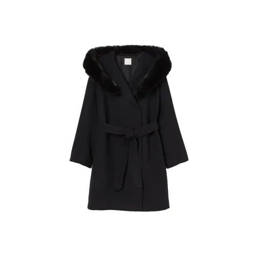 MaxMara Coats Women's Black