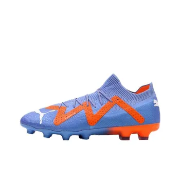 PUMA Future Ultimate AG Rubber Short Studs Breathable And Slip Resistant Soccer Shoes Unisex Blue