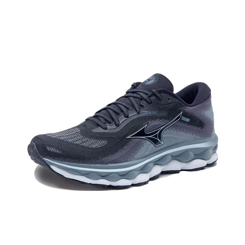 Mizuno Wave Sky 7 'Black Grey' Men's-1