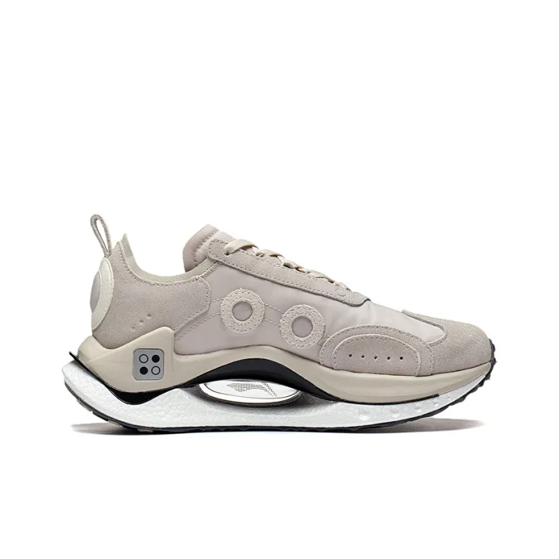 LiNing Jueying CRC Rebound Low Top Casual Shoes Women's Moonlight Gray-1