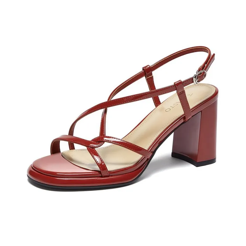BASTO Roman Sandals 8.5cm Women's-6