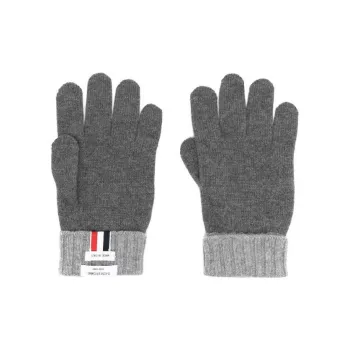 THOM BROWNE RWB stripe Wool Gloves