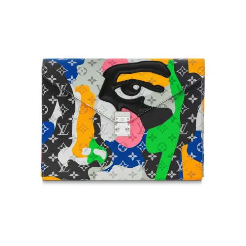 LOUIS VUITTON Lv Portrait Mark Folder Multicolor
