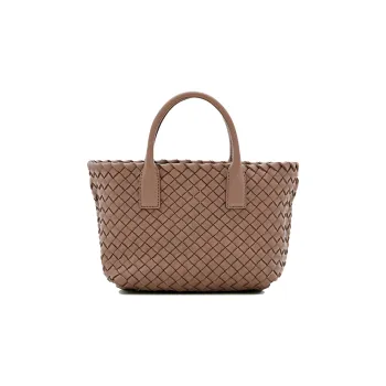 Bottega Veneta CABAT Sheepskin Tote Bag Shopping Bag Shoulder Bag Crossbody Bag Handbag Mini Women's Brown