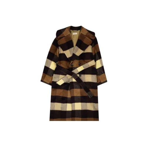 DRIES VAN NOTEN Coats Men Brown