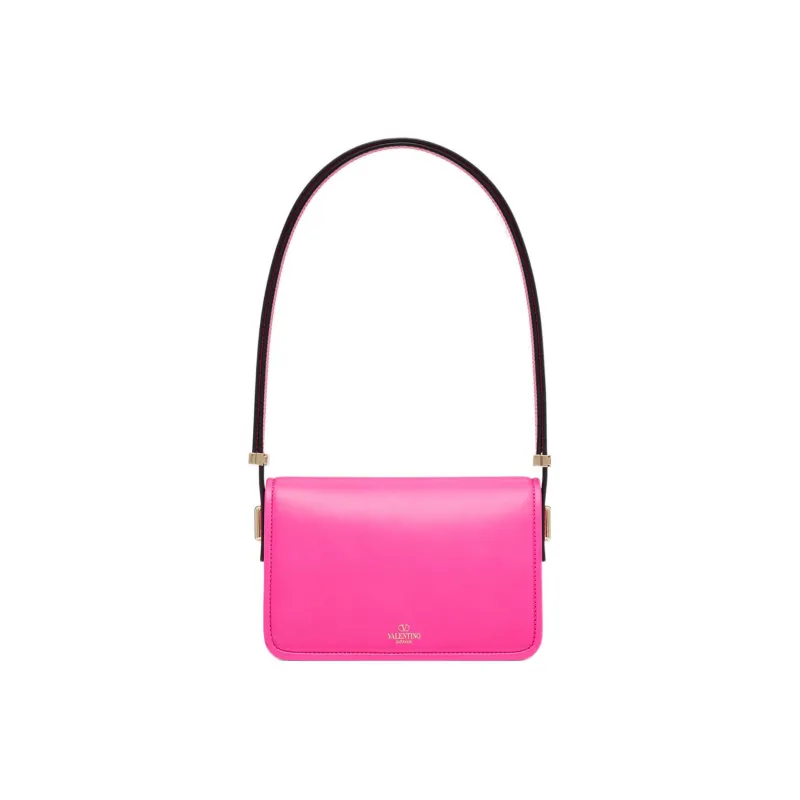 Valentino Calfskin Handbag Shoulder Bag Women's Pink-3