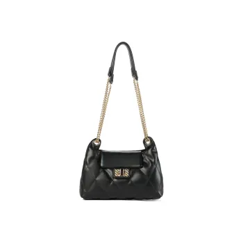 MEXICAN Polyurethane Diamond Pattern Crossbody Bag Regular Women's Black Beige White