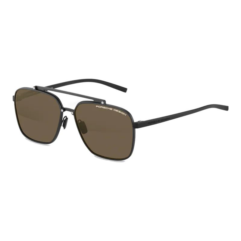 PORSCHE DESIGN Pure Titanium Square Sunglasses Unisex-0