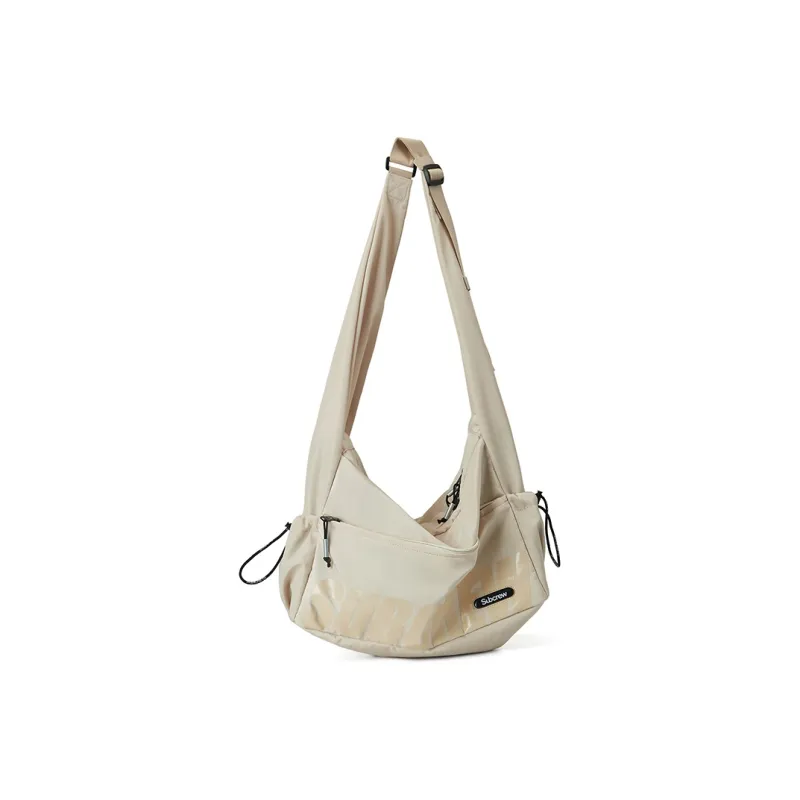 Subcrew Polyester Crossbody Bags Shoulder Bags Unisex Black/Gray/Khaki-2