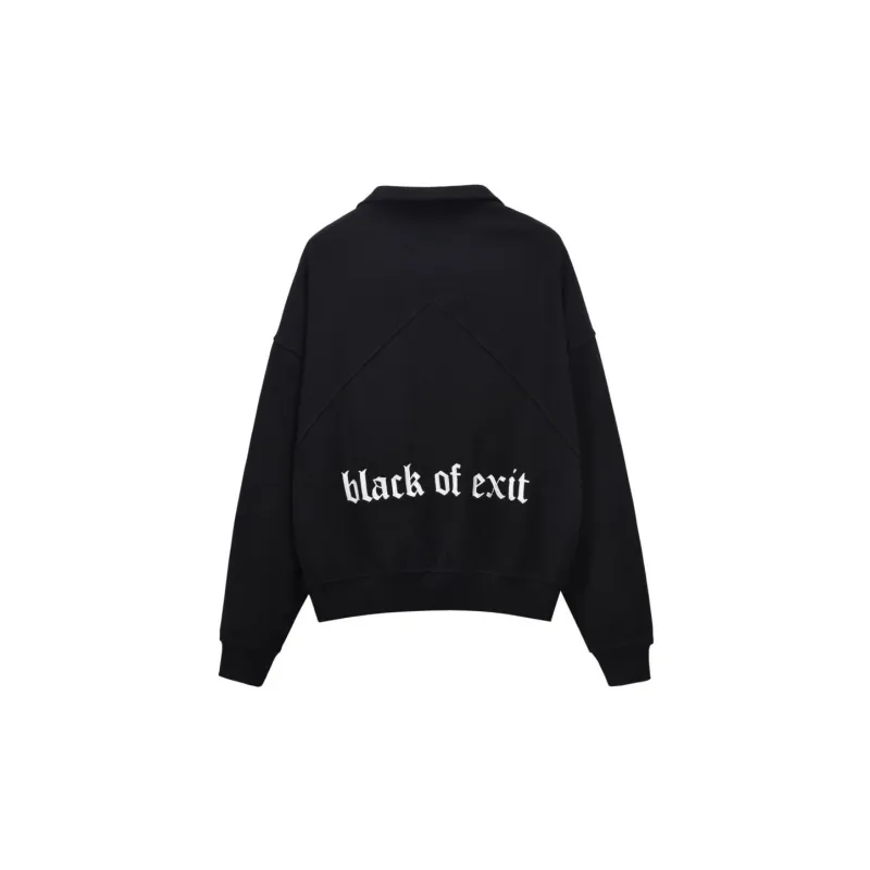 BLACK OF EXIT Sweatshirts Unisex-1
