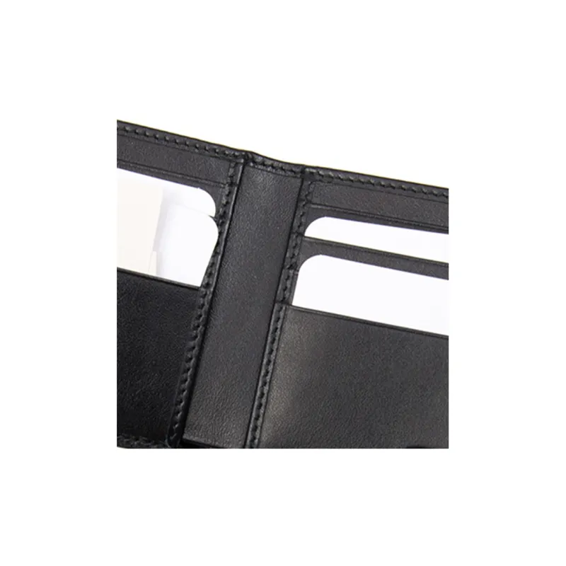 GUCCI Cow Leather Handheld Coin Purse Card Holder Wallet Men's Black-5