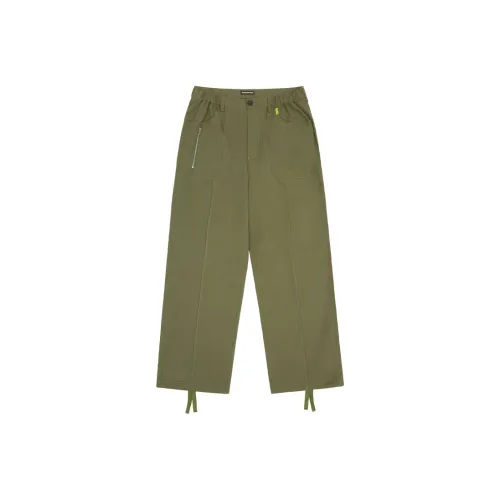 Randomevent AW23 Fall/Winter Collection Casual Pants Unisex Army Green