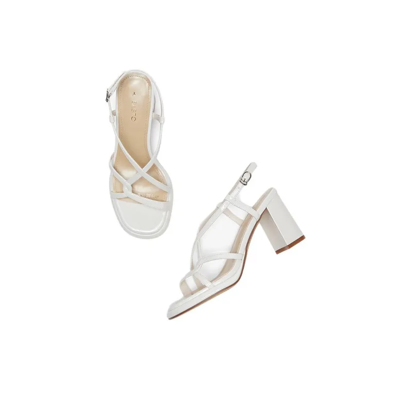 BASTO Roman Sandals 8.5cm Women's-4