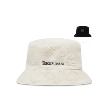 Tommy Hilfiger Bucket Hats Women's Ecru/Black