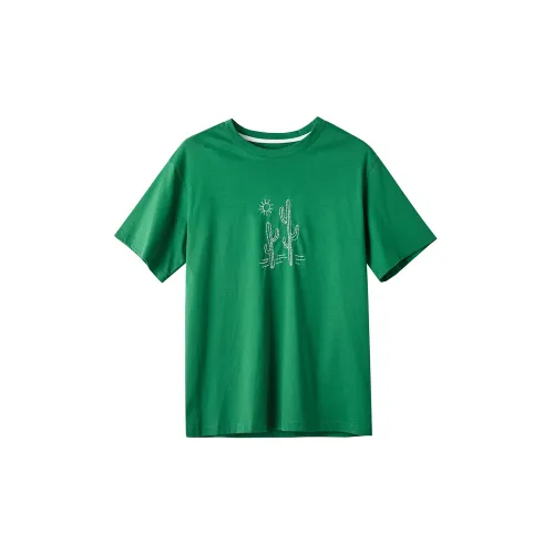 SMEN T-Shirts Women's Green