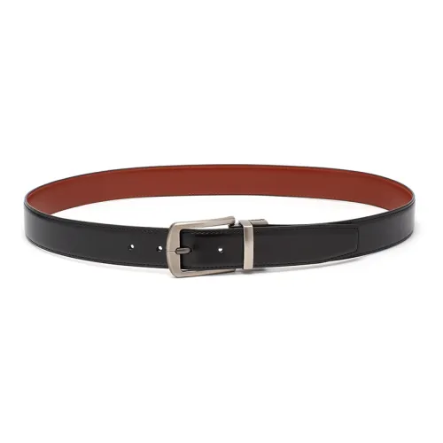 FREE RABBITⅡ Double Sided Rotating Buckle Belt Minimalist Style Business Width  3.5cm Belt Men's