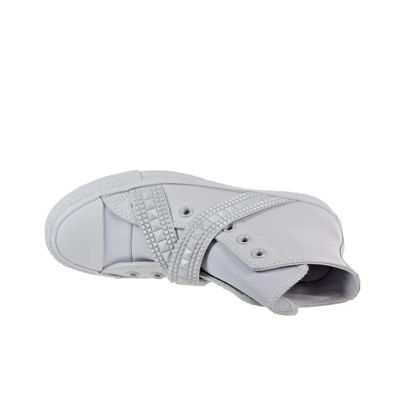 Converse Chuck Taylor All Star Punk Strap High Top 'Pure Platinum' Women's-3