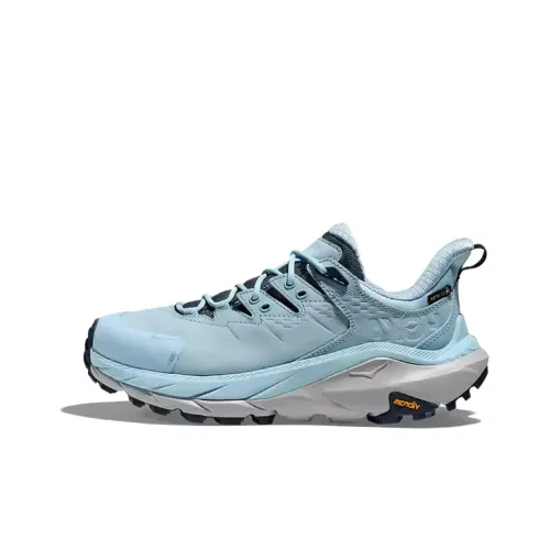 HOKA ONE ONE Kaha 2 LOW GTX Wear-Resistant Low-Top Outdoor Shoes Women's Blue