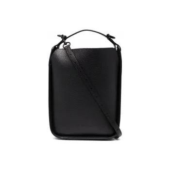 Balenciaga Tool 2.0 Leather Shoulder Bag Crossbody Bag Handbag Small Size Women's Black