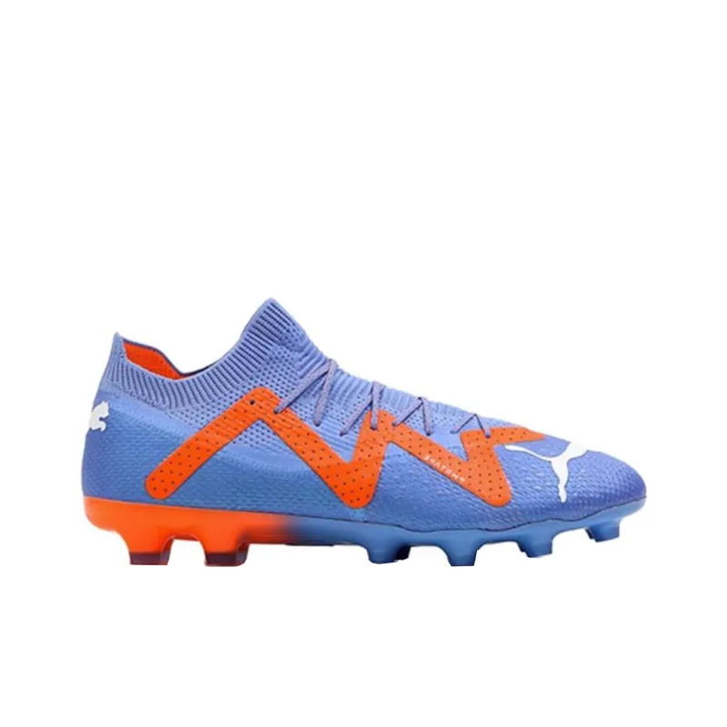 PUMA Future Ultimate AG Artificial Ground Breathable And Slip Resistant Soccer Shoes Unisex Blue-1