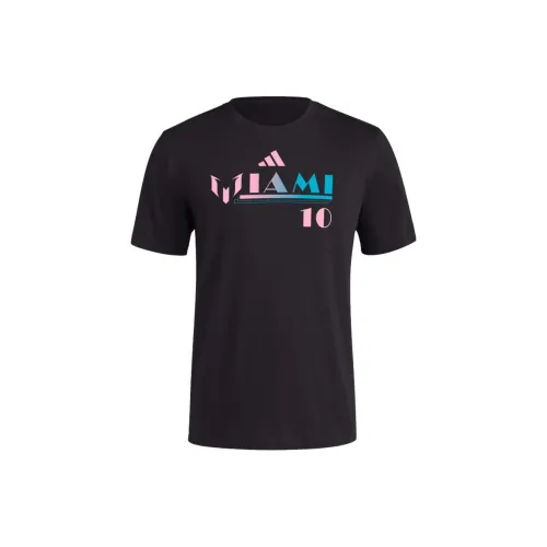 Adidas Miami International T-Shirts Men Black