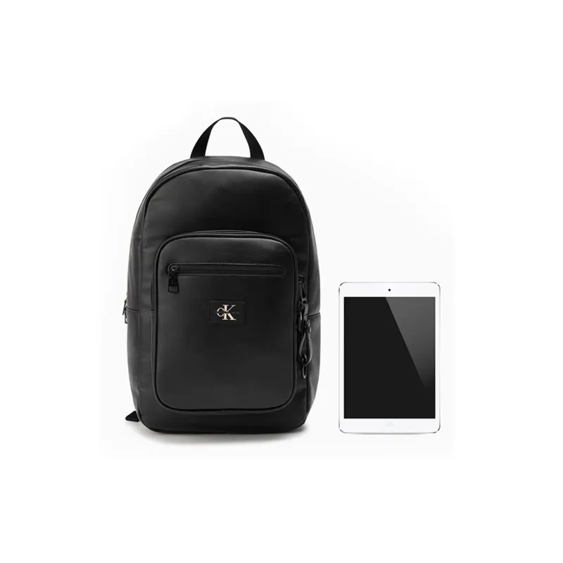 CALVIN KLEIN Synthetic Material Backpack Men's Space Black-4