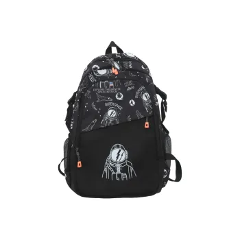 SURELAPTOP Nylon Laptop Backpack Large Size Unisex Multicolor
