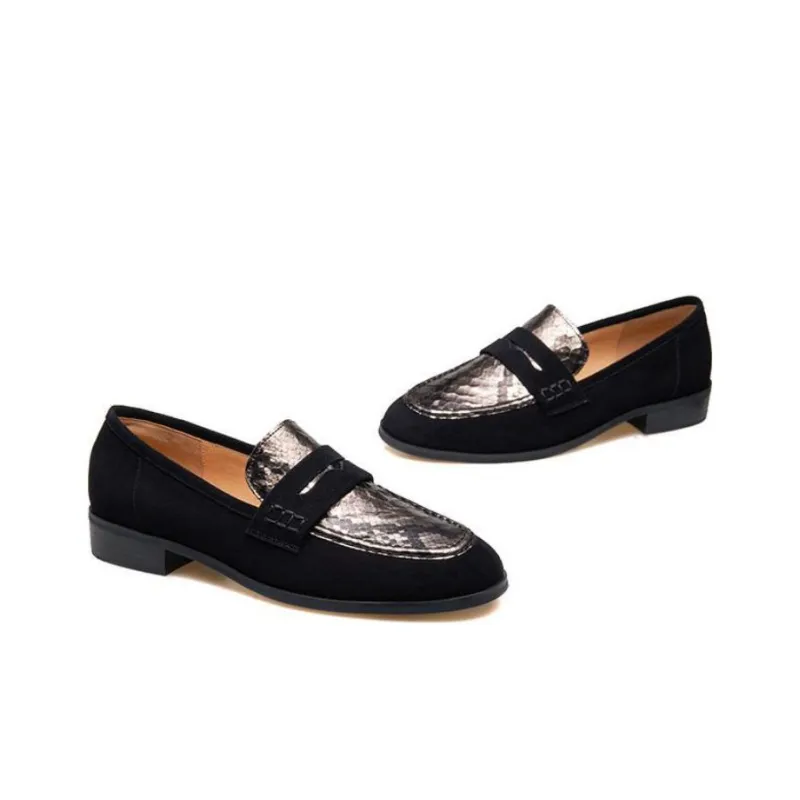 F·LOVES·f Loafers Women's Black-1