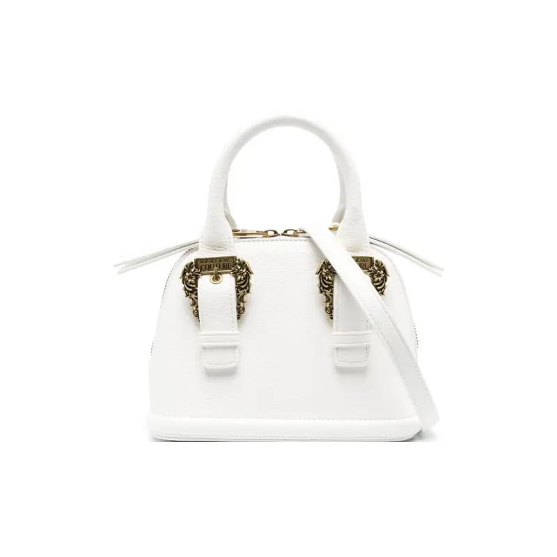 VERSACE JEANS COUTURE Polyester Handbag, Shoulder Bag, Crossbody Bag Women's White-0