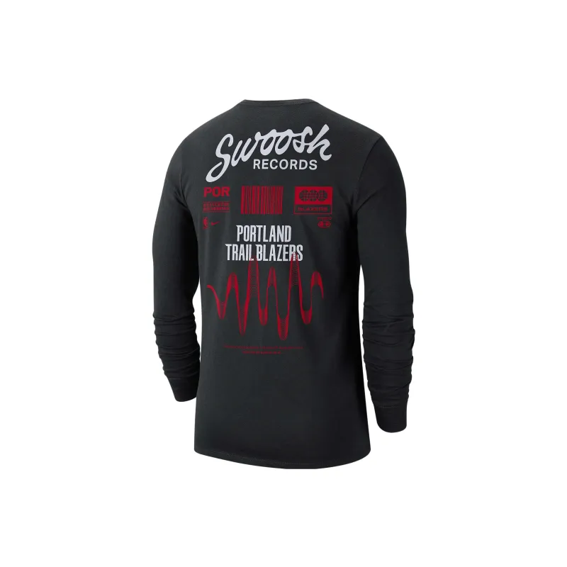 Nike Portland Trail Blazers Essential Men's Nike Nba Long Sleeve T Shirt-1