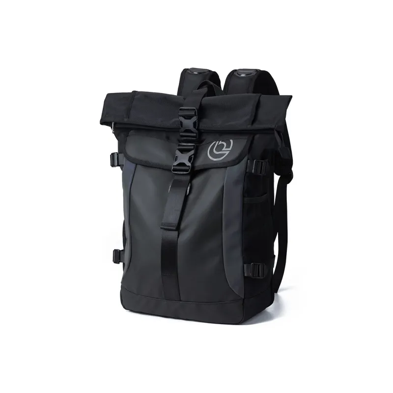LOVERPUSS Polyester Backpack Large Size Unisex Black-2