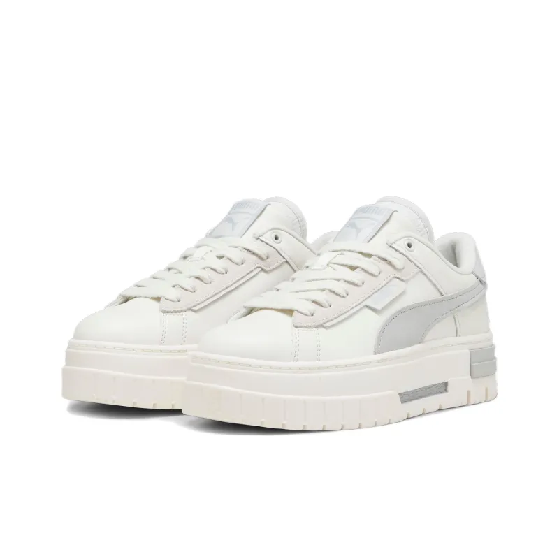 PUMA Mayze Crashed Self Love Anti Slip Wear Resistant Low Top Skateboard Shoes Women's Steady Gray-2
