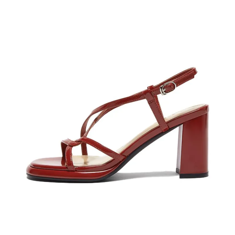 BASTO Roman Sandals 8.5cm Women's-5