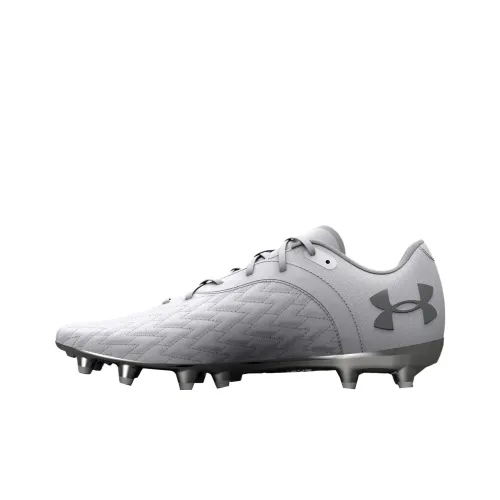 Under Armour Magnetico Select 2.0 Soccer Shoes Men Low-Top Silver