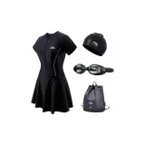 Set (swimsuit + goggles + cap + bag)