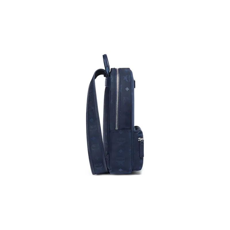 MCM Nylon Crossbody Bags Sling Bags Unisex Dark Blue-2