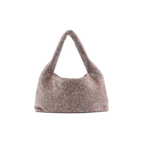 KARA Mini Crystal Mesh Shoulder Bag