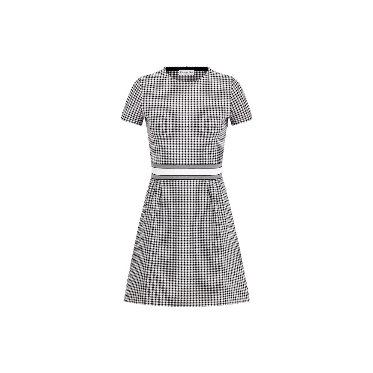 DIOR Short-Sleeved Dresses Women's Black - POIZON DIOR Short-Sleeved Dresses Women's Black - POIZON