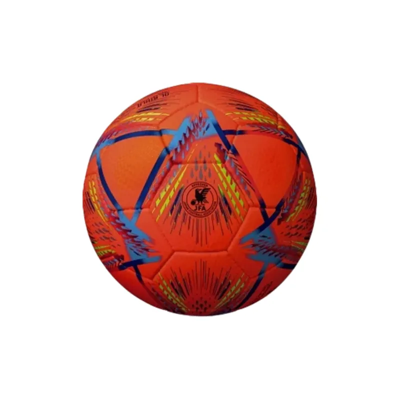 Adidas Size 5 Soccer PU Hand-Stitched Soccer Ball Men's Orange-1