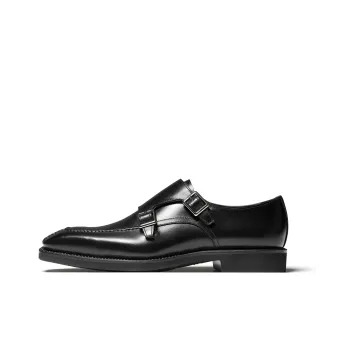 TRUFFAUT Dress Shoes Men Low Top Dark Brown/Black