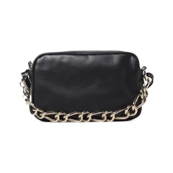 RED VALENTINO Leather One Shoulder Handbags Regular Women's Black