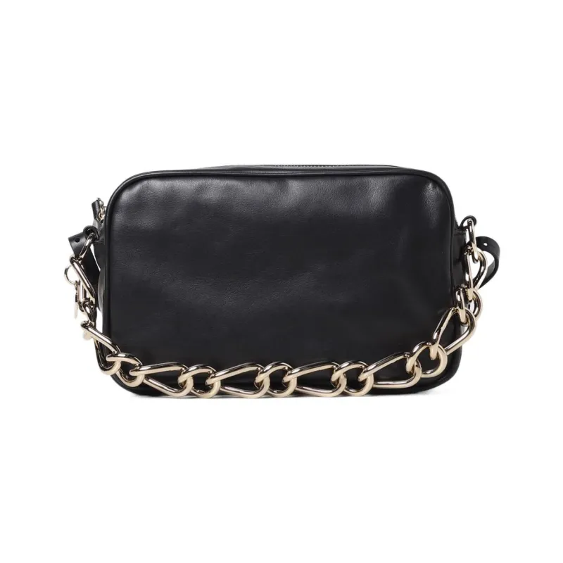 RED VALENTINO Leather One Shoulder Handbag Regular Women's Black-0