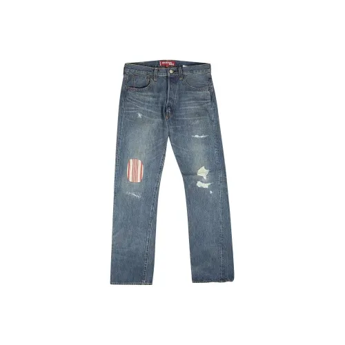 JUNYA WATANABE Jeans Men Blue