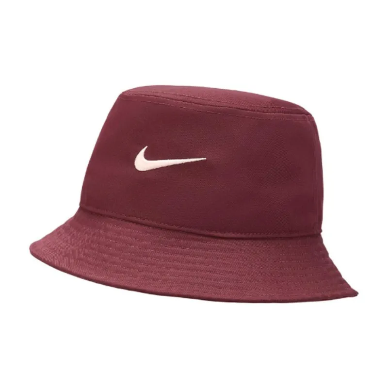 Nike Apex Swoosh Bucket Hat 'Night Maroon/ Guava Ice'-0