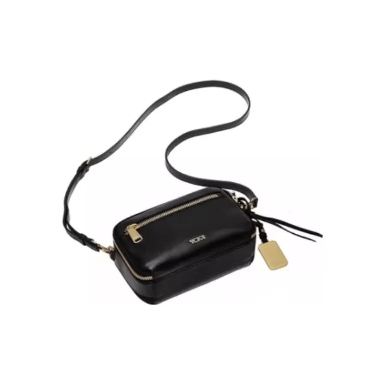 TUMI Voyageur Cow Leather Handbag Shoulder Bag Crossbody Bag Regular Women's Black-2