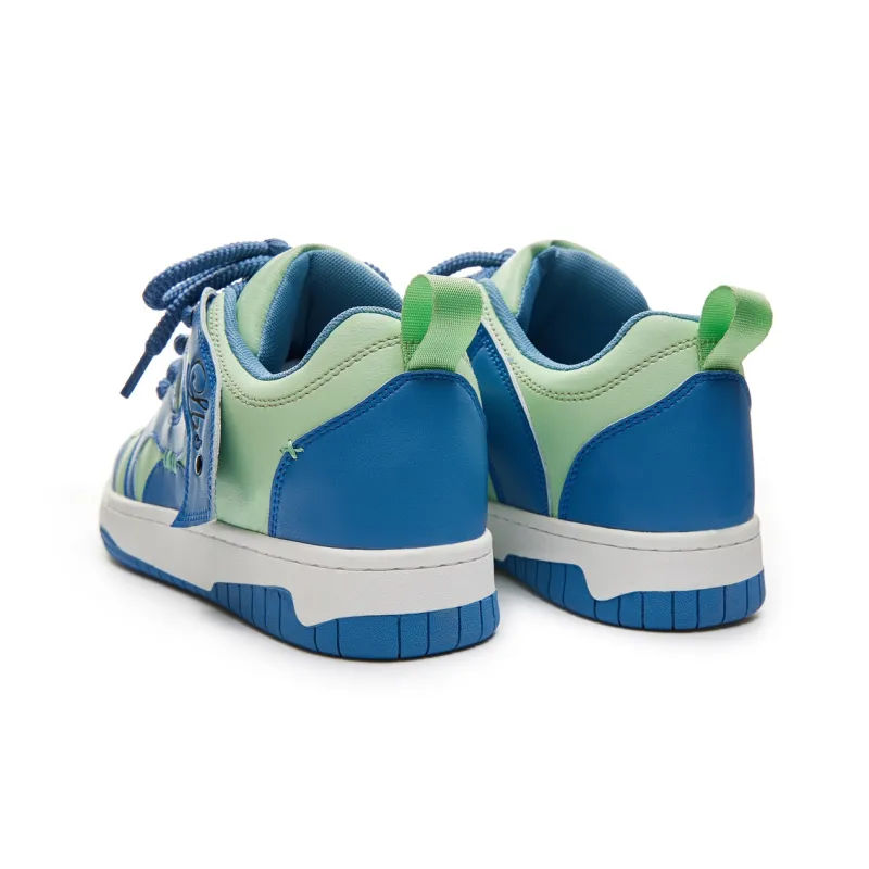 LAZY BONS Height Increasing Abrasion Resistant Breathable Slip Resistant Low Top Skateboard Shoes Unisex-22